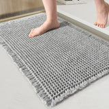 Waffle-Weave Bathroom Mat 2