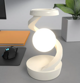 Rotating Moon Desk Lamp with Wireless Charging 7