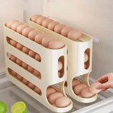 4-Tier Fridge Egg Storage Rack 6